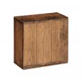 [W16813] Geschenkboxen 'Vintage' 198x190x99 mm Wellpappe 